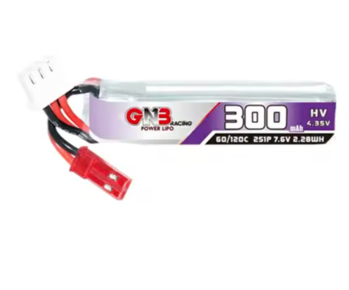 Bateria 300 mah 2S (7.4v)